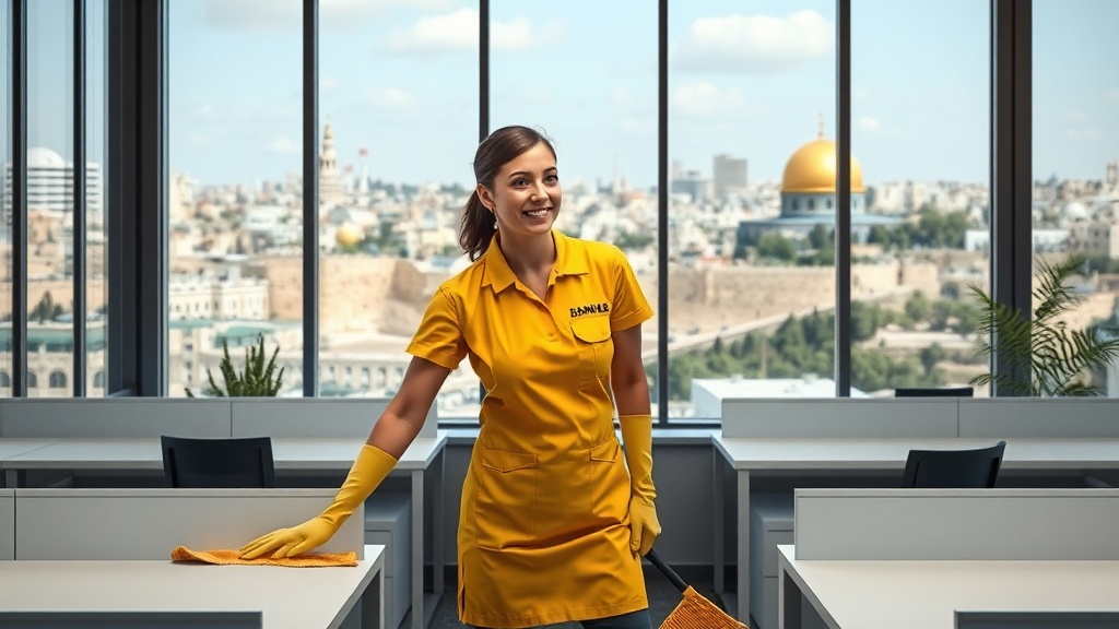 ניקיון משרדים בירושלים - פתרונות מקצועיים לעיר הבירה
